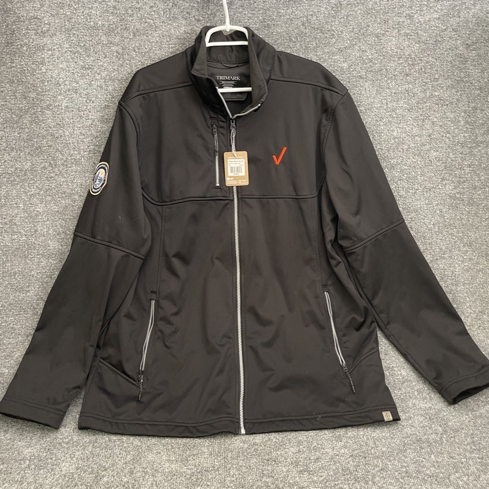 Verizon Corporate Employee Custom Trimark Joris Eco Softshell Jacket Mens Sz 2XL